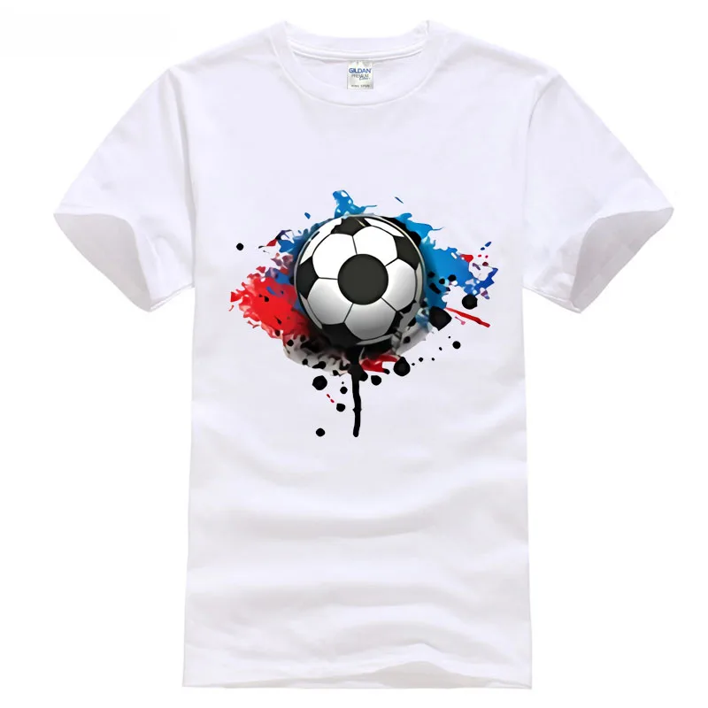2018 soccering berry Для мужчин топы футболки футболист принт короткий рукав Футболка
