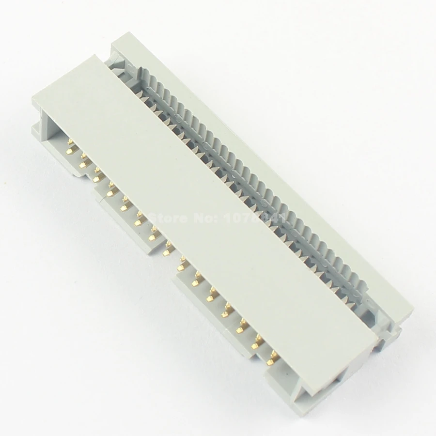 5 шт. 2 54 мм 0 1 &quotШаг 2x15 Pin 30 IDC Мужская коробка заголовок плоский разъем кабеля|connector