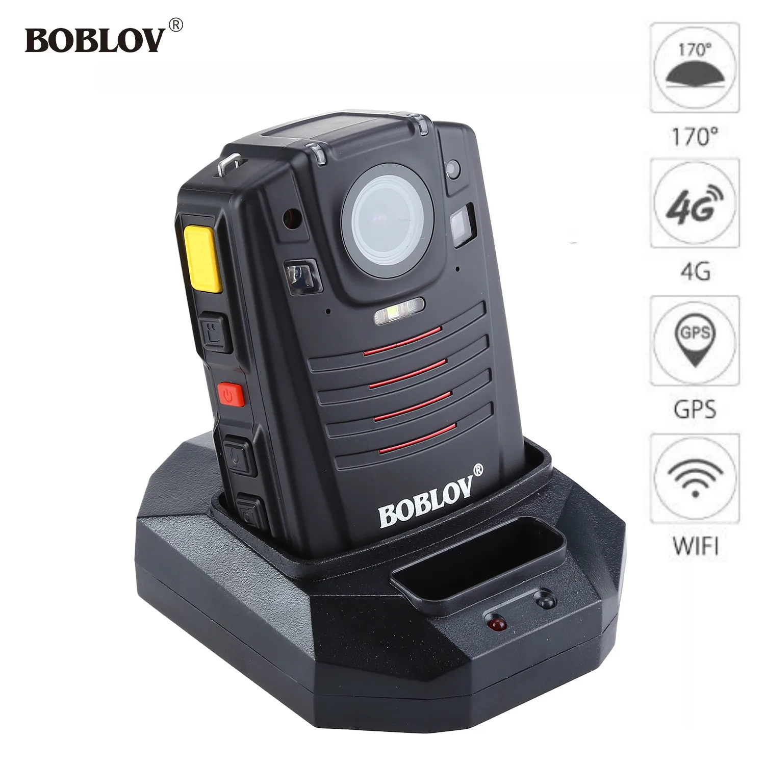 BOBLOV HD66 07 gps 4G тело полицейская видеокамера DVR 64 Гб правоприменительная камера 2