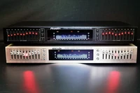 eq 665 equalizer hifi home eq equalizer dual 10 band stereo treble alto bass adjustment with bluetooth and display