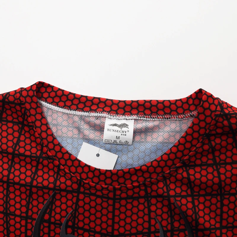 Новинка 2018 футболки наивысшего качества с компрессионным принтом