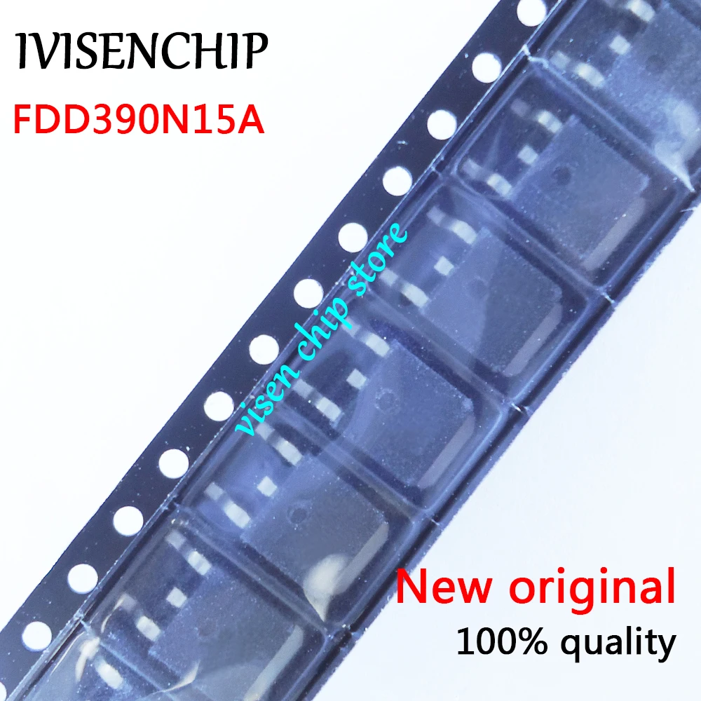 10 шт. FDD390N15A FDD390N15ALZ 390N15A TO-252 | Электронные компоненты и принадлежности