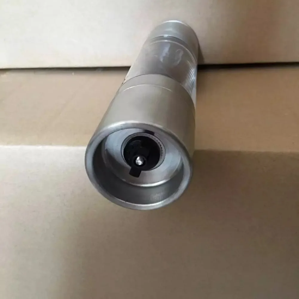 1 шт. Серебряная мельница для перца портативная 2 в из нержавеющей стали ручная