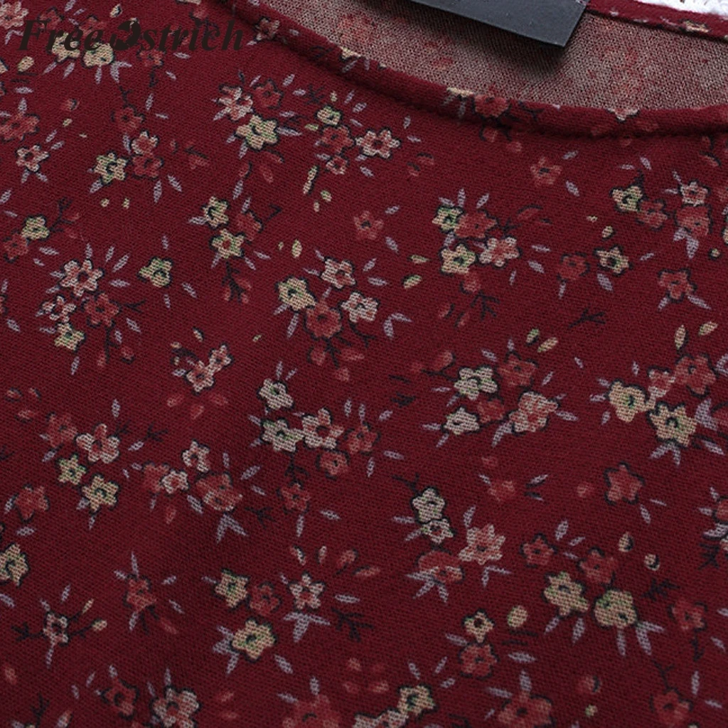 Бесплатная страусиное женское платье большого размера винтажное с цветочным