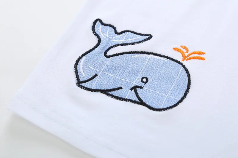 Одежда для малышей детская одежда с короткими рукавами футболка короткая