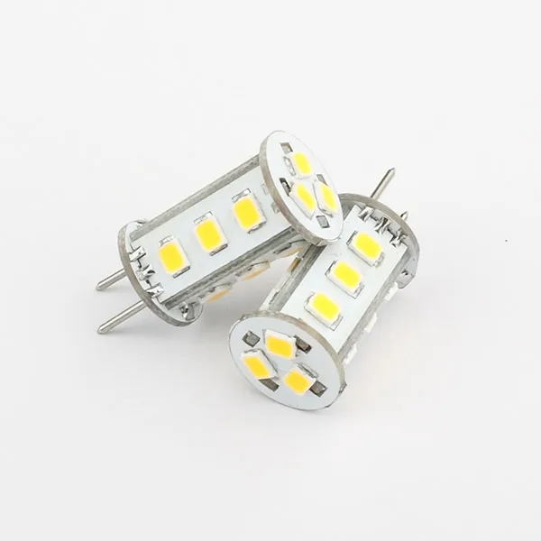 Светодиодная сверхъяркая лампочка G6.35 2835SMD 15 светодиодов с широким рабочим