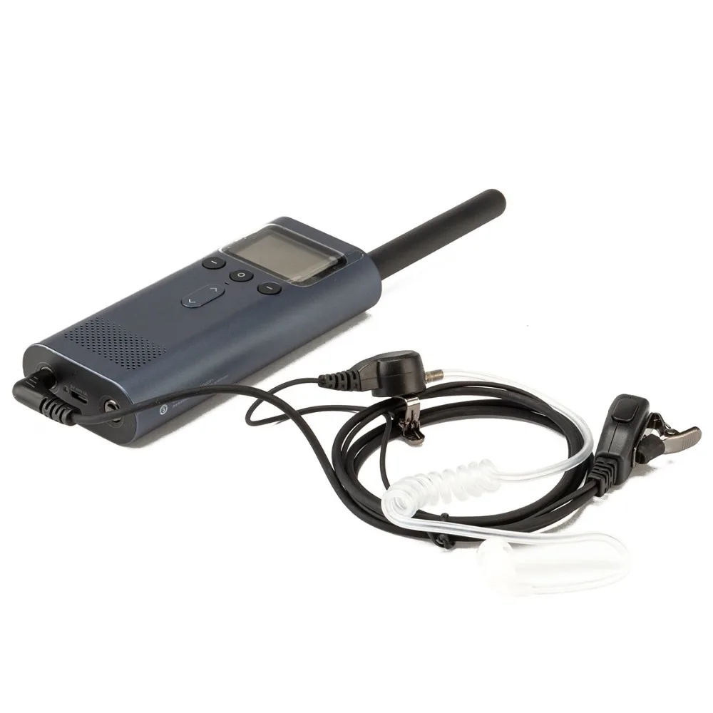 ABBREE PTT Mic Air Акустическая трубка наушники вкладыши Walkie Talkie гарнитура для Xiaomi Mijia