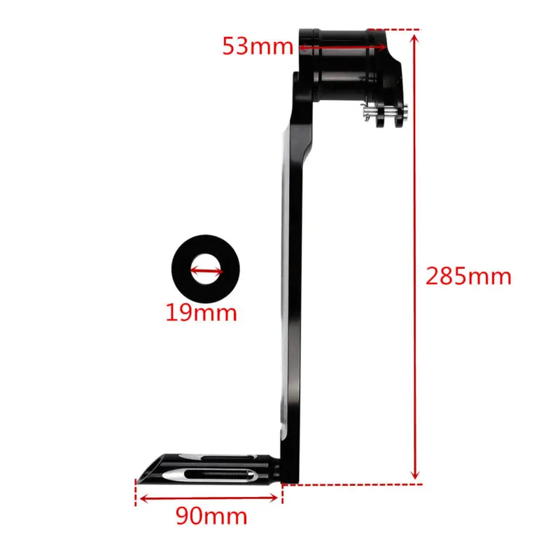 TCMT педаль тормоза мотоцикла Peg Для Harley Touring FLTR FLHX FLHR FLHTC FLHTCUTG Electra Road Street Glide 2008-2013 09 |