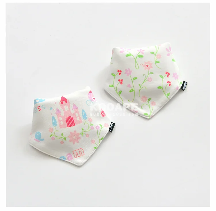 2 шт./лот, фирменные хлопковые нагрудники для новорожденных мальчиков и девочек, детские повязки нагрудники, шарф, детский слюнявчик широкий для младенца, детский шарф