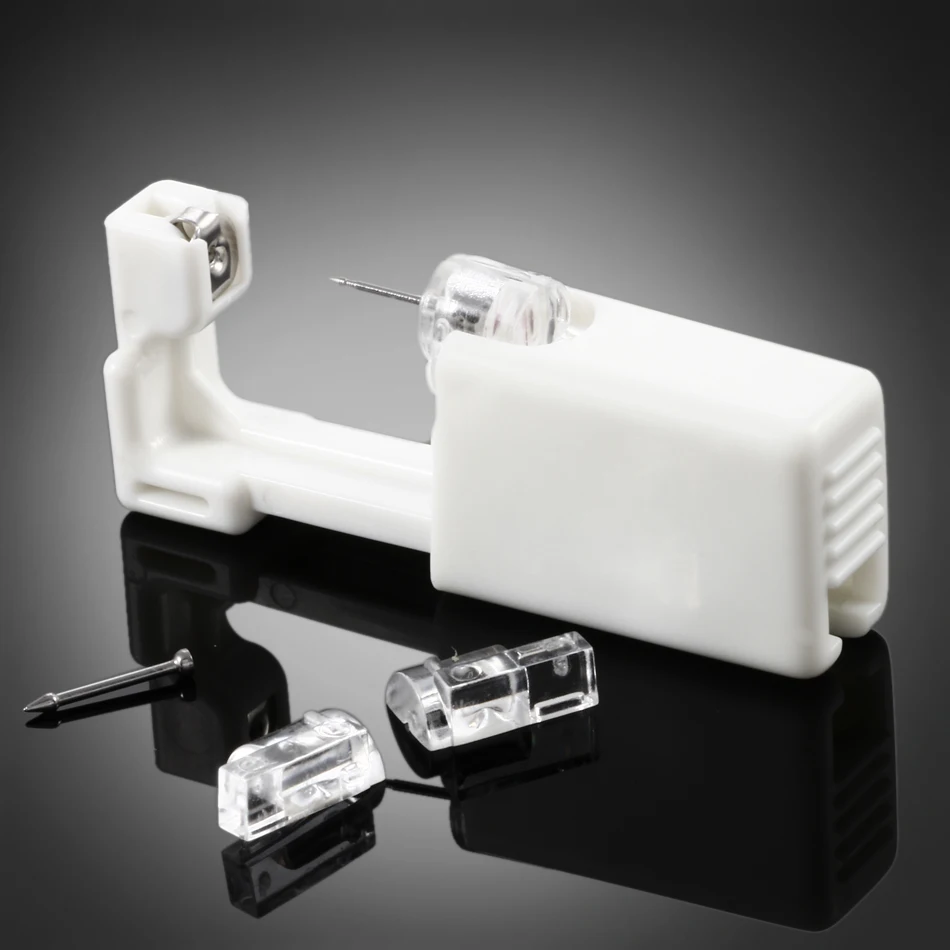 1 шт. одноразовый стерильный прибор для пирсинга пистолет на хрящевой ткани