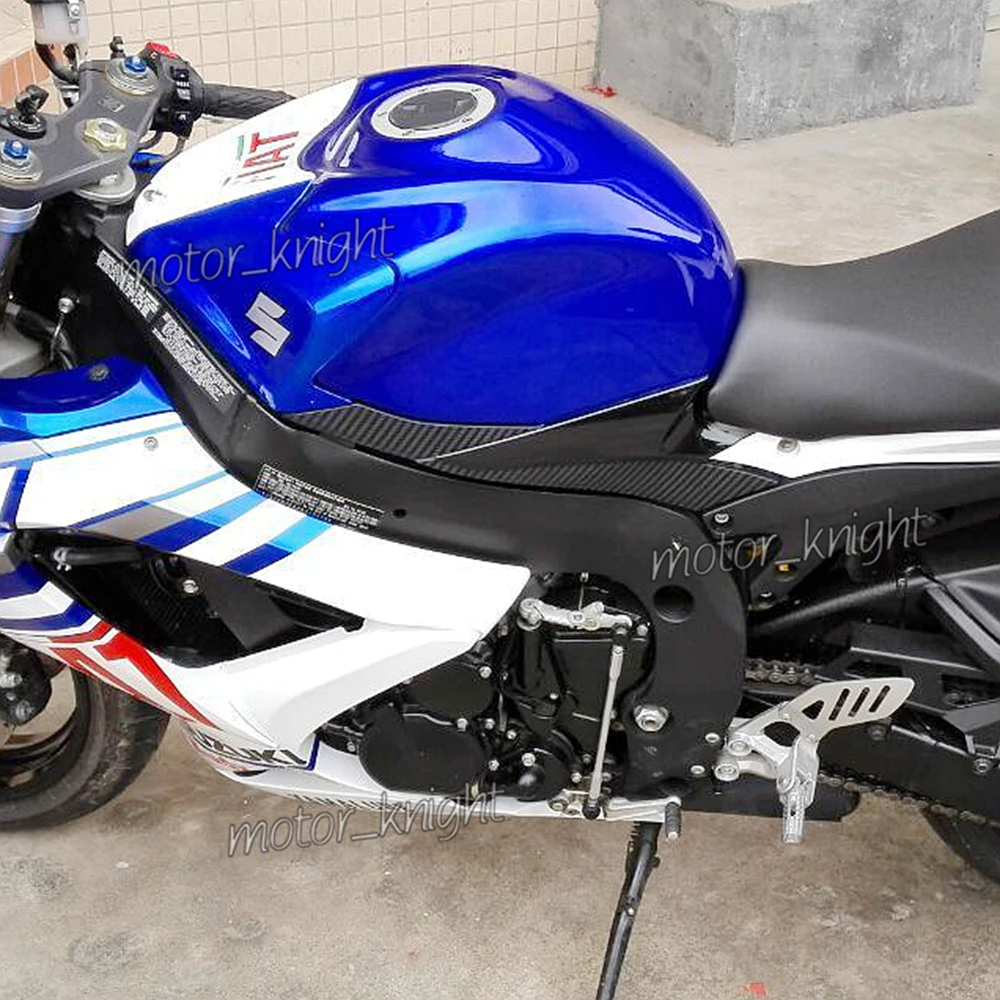 Для Suzuki GSXR600 GSX R750 2008 2011 углеродного волокна боковые панели крышки обтекателей 09