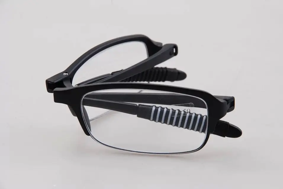 Гибкие складные мини-очки для чтения с чехлом очки RX + 1 0 до 3 5 дальнозоркости