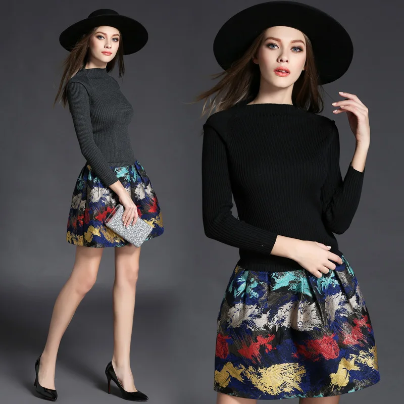 BabYoung женское платье осень и зима свитер платья тонкий водолазка вязаный офис