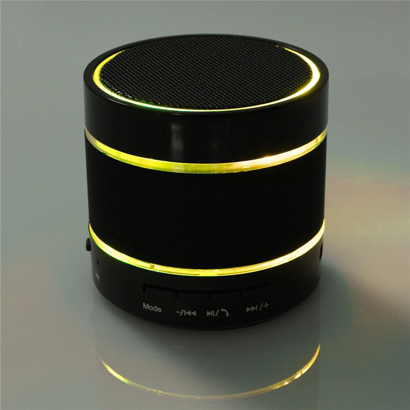 Мини беспроводной Bluetooth динамик портативный светодиодный V3.0 стерео Hifi мини супер