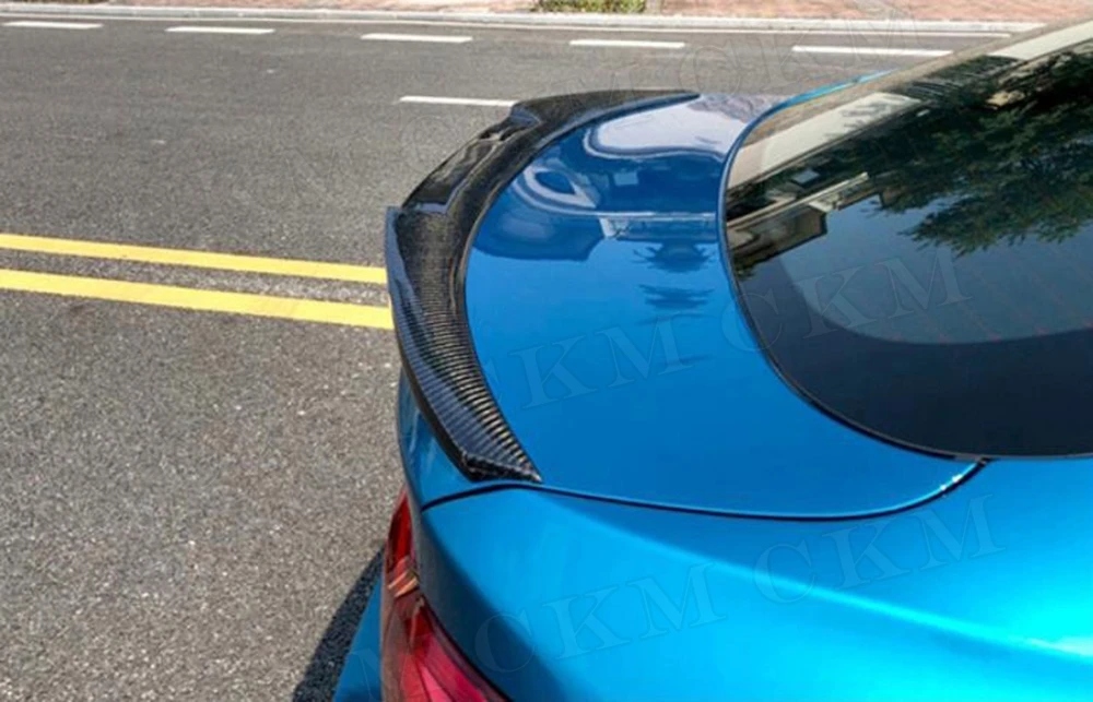 Для BMW F32 4 серии автомобильный Стайлинг из углеродного волокна задний багажник