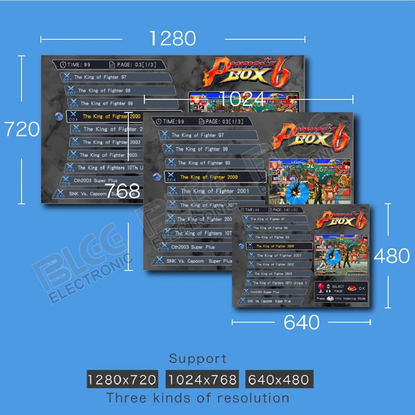 Новый модернизированный Pandora's box 6 HD 1300 в 1 JAMMA мульти аркадная Плата Поддержка