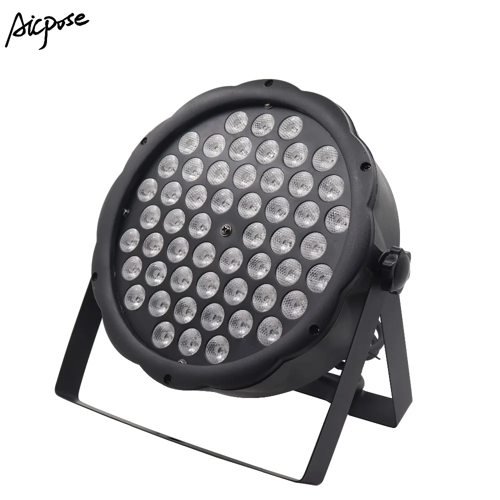 

16Pcs/lots 54x3W RGBW LED Par Light With 16 in 1 Flight Case DMX512 Controll Led Disco DJ Equipment Wedding Stage Light