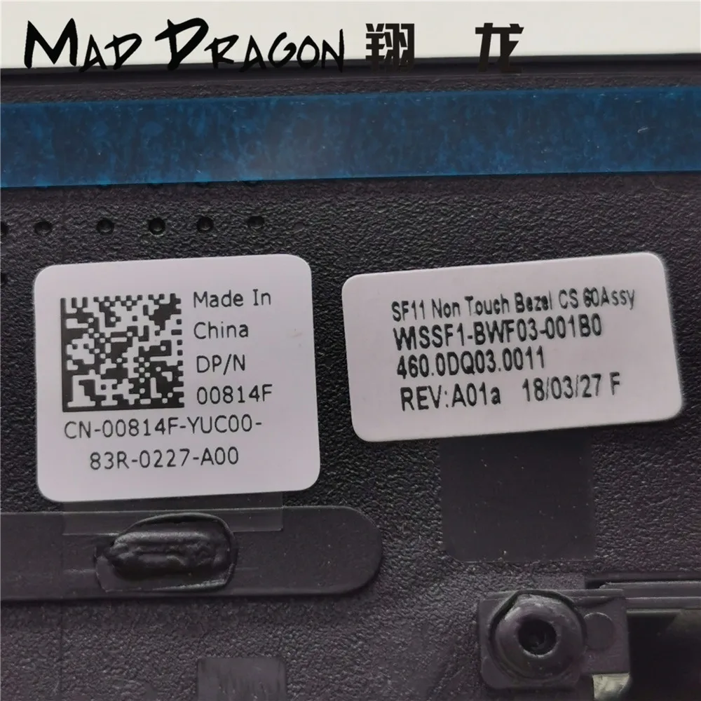 Бренд MAD DRAGON ноутбук новый ЖК-дисплей передняя рамка крышка ЖК-рамка для Dell Chromebook