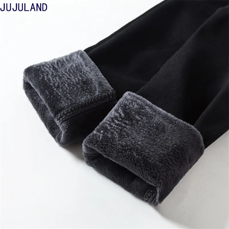 

JUJULAND 2018 Jeans Female Denim Pants Black Color Womens Jeans Donna Stretch Bottoms Extra-thick jeans Women Trousers