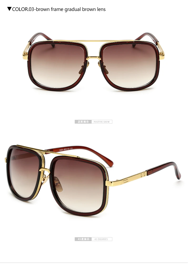 Oversized Men Sunglasses men luxury brand Women Sun Glasses Square Male Gafas de sol female sunglasses for women 2019 | Аксессуары для