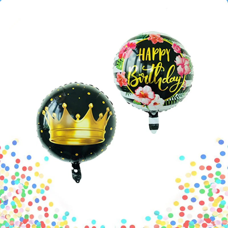 Новые 18 дюймовые воздушные шары на день рождения с днем вечерние украшения для