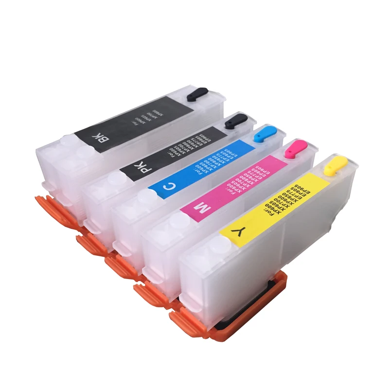 5PK T273xl многоразовые картриджи с чернилами для Epson Expression премиум класса чернильным