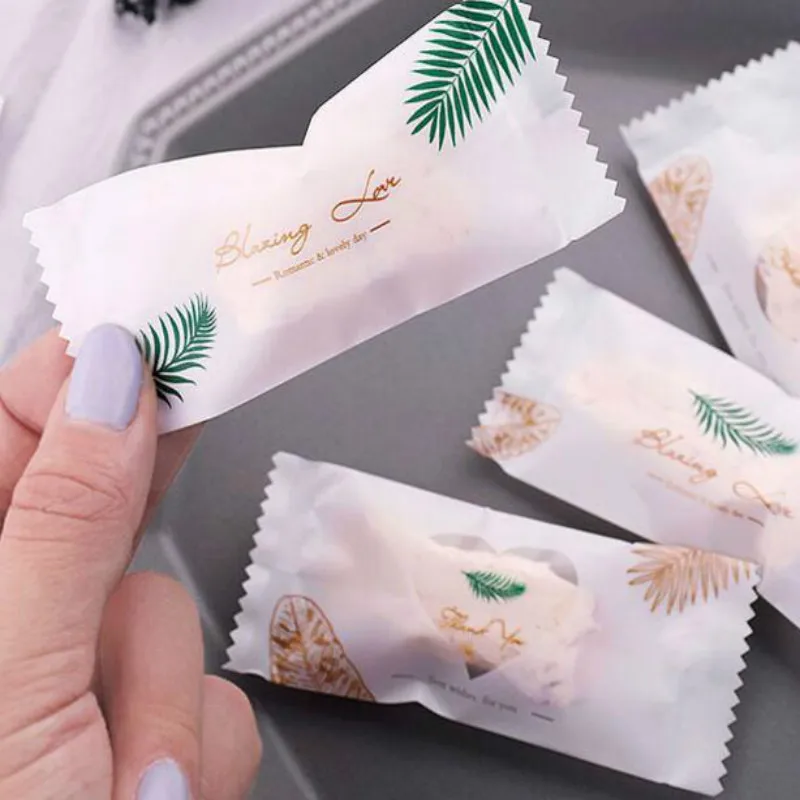 95 шт./лот подарочные пакеты пластиковые для печенья оберточные упаковочные на