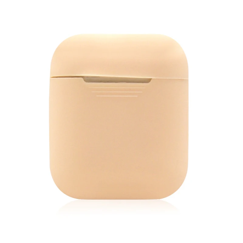 ТПУ Мягкий силиконовый чехол для Airpods аксессуары Защитная крышка прозрачный ультра тонкий чехол противоударный держатель для Apple Air Pods чехол для наушников чехол для air pods apple airpod чехол чехол на чехол - Цвет: Color16