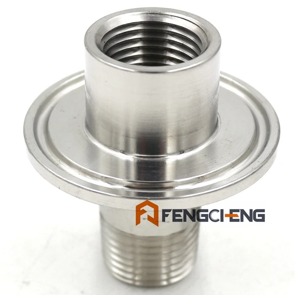 C 1," Tri Clamp X NPT внутренний и внешний санитарный 304 из нержавеющей пивоваренной арматуры - Цвет: C