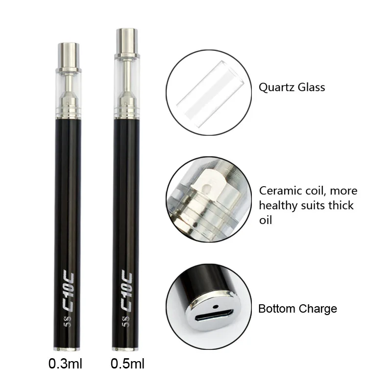 Электронная сигарета стартовый набор Керамика катушки картридж C10 для вейпинга с