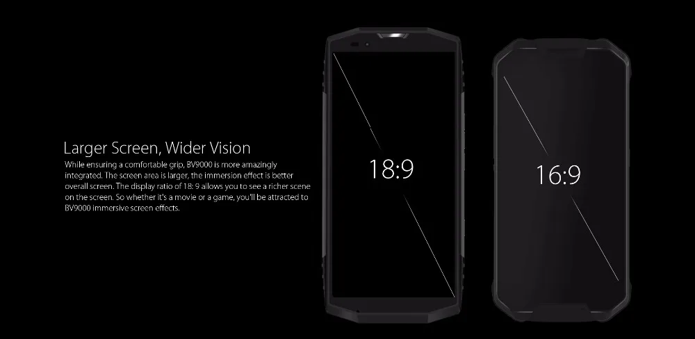 BLACKVIEW BV9000 4G+ 64G 18:9 IP68 водонепроницаемый смартфон 5," без ободка Android 7,1 MTK6757CD Восьмиядерный 4180mAh 4G Двойная камера