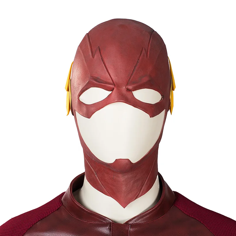 latex mask MANLUYUNXIAO, новинка, костюм для взрослых, для мужчин, полный набор, на Хэллоуин, карнавал, флэш, косплей, костюм для мужчин, кожаный костюм, на заказ - Цвет: latex mask