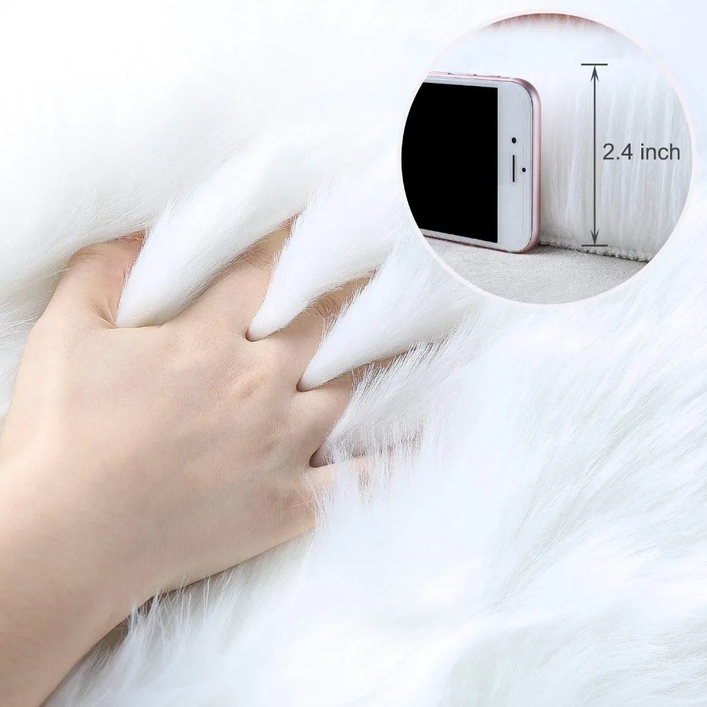 Дешевая Натуральная овечья кожа мягкая шва австралийская шерсть для спальни