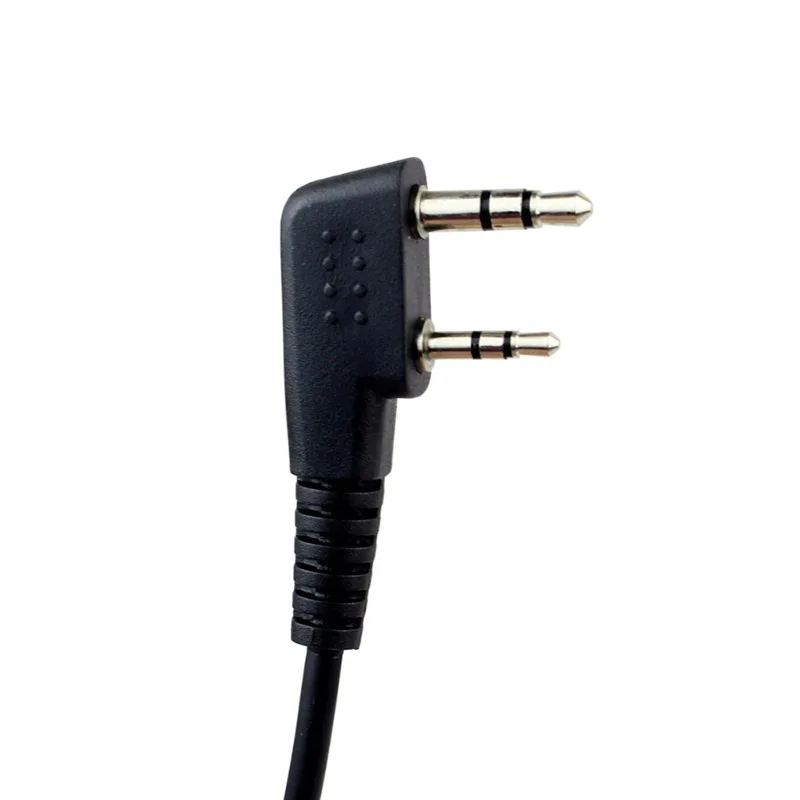 1 шт 2 Pin уха Бар микрофон для наушников PTT гарнитура Kenwood BAOFENG рация UV 5R 777 888 s радио