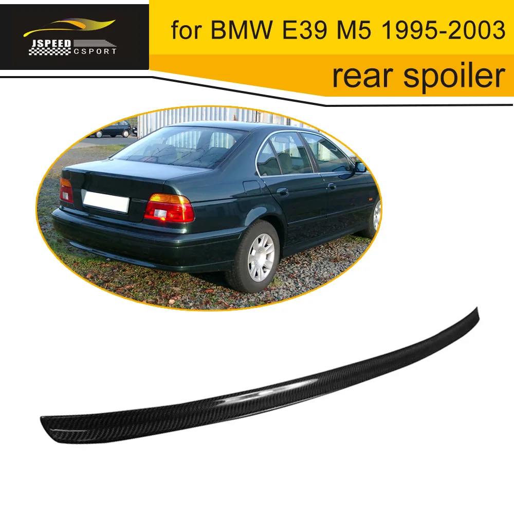 

Задний спойлер из углеродного волокна, спойлер на багажник автомобиля для BMW E39 M5 1995-2003