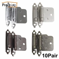 Probrico Pair Self Close Cabinet Door Hinge Kitchen Cupboard Flush Hinge Antique Furniture Hardware