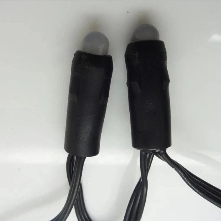 18AWG провод 100 шт./струна 12 В постоянного тока мм WS2811 адресный RGB светодиодный умный