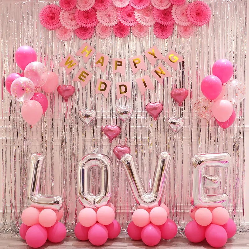 Свадебные украшения Радужный фон детские для дня рождения | Дом и сад