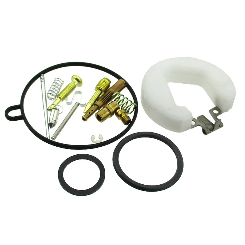 PZ19 Carb Запчасти 19 мм карбюратор Ремонт Ремонтный комплект для 50cc 70cc 90cc 110cc двигателя Пит Байк ATV Quad 4 Wheeler Мотоцикл