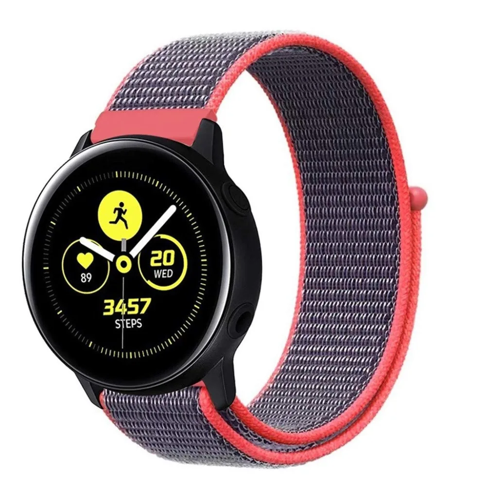 Gear S3 frontier ремешок для samsung Galaxy watch 46 мм/active 2 Amazfit bip/gtr 47 мм huawei watch gt ремешок 20 мм 22 мм ремешок для часов