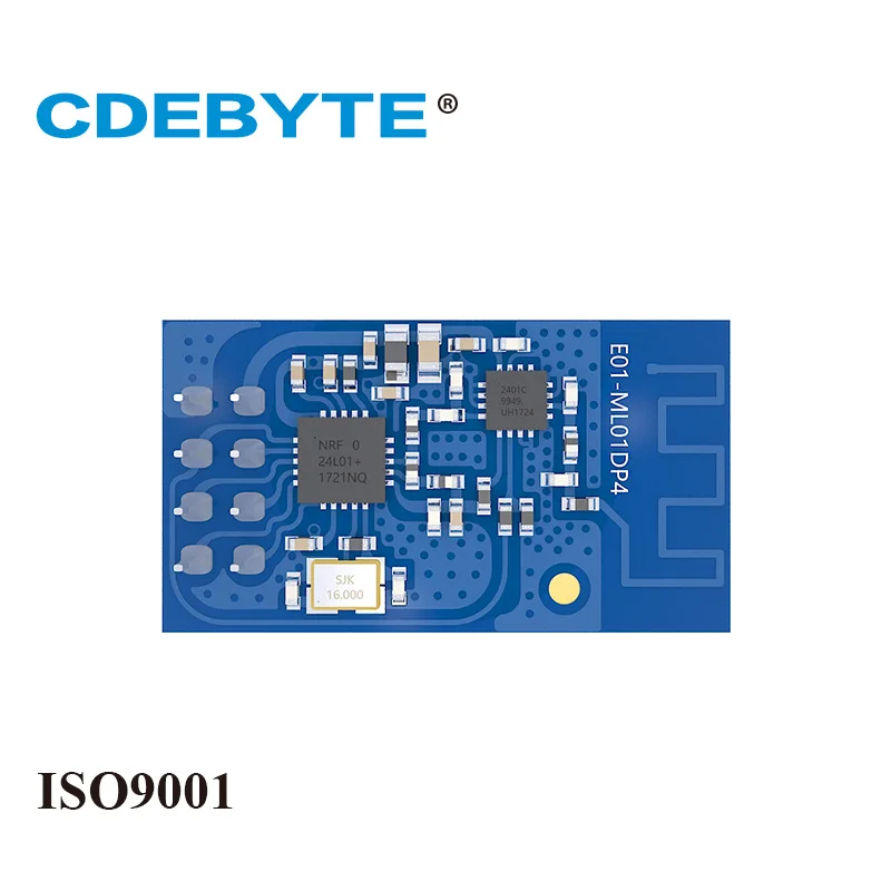 E01 ML01DP4 большой радиус действия SPI nRF24L01P 2 4 ГГц 100 мВт PCB антенна IoT uhf беспроводной