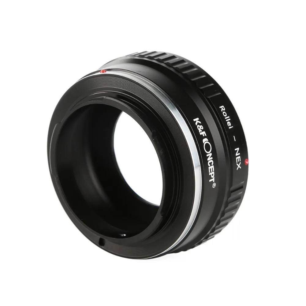 K& F Concept Крепление объектива переходное кольцо для Rollei QBM объектив sony E A5000 NEX-5T NEX-3N NEX-6 NEX-5R Камера тела