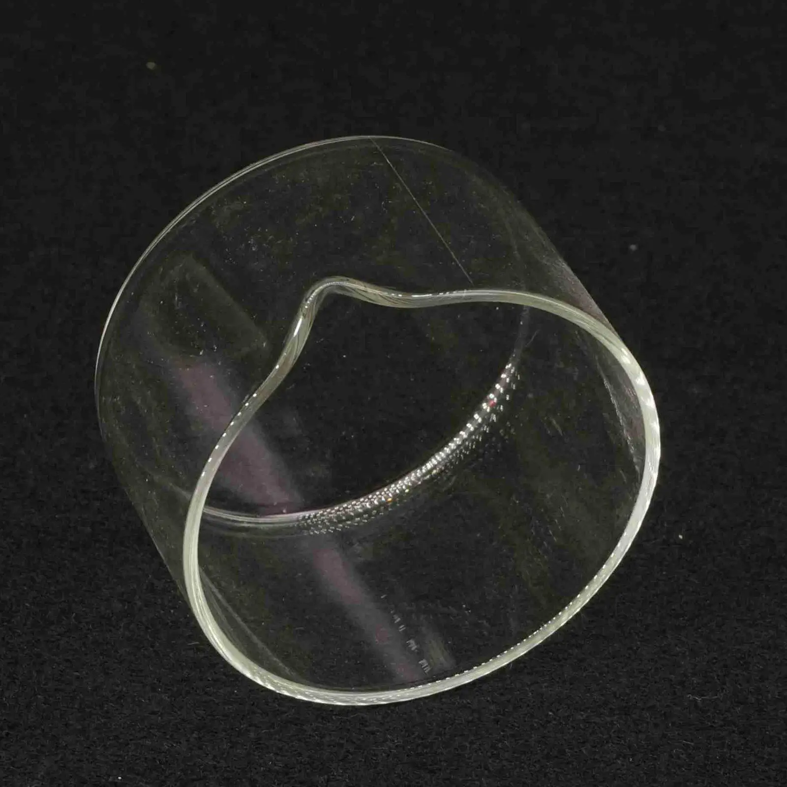 Лабораторная посуда 60 мм с носиком для эксперимента по кристаллизации|lab glass|glass