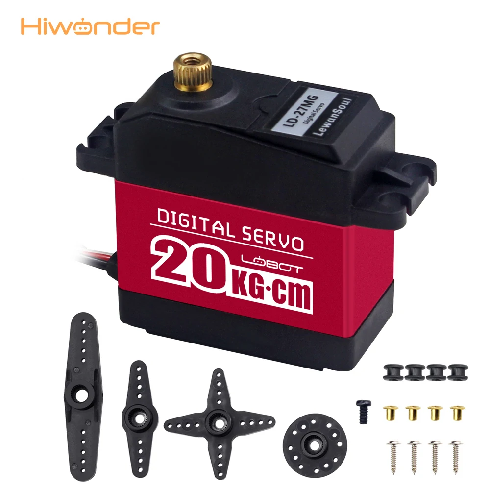Hiwonder микро RC Серводвигатель 20 кг Тал сервопривод 270 градусов высокий крутящий