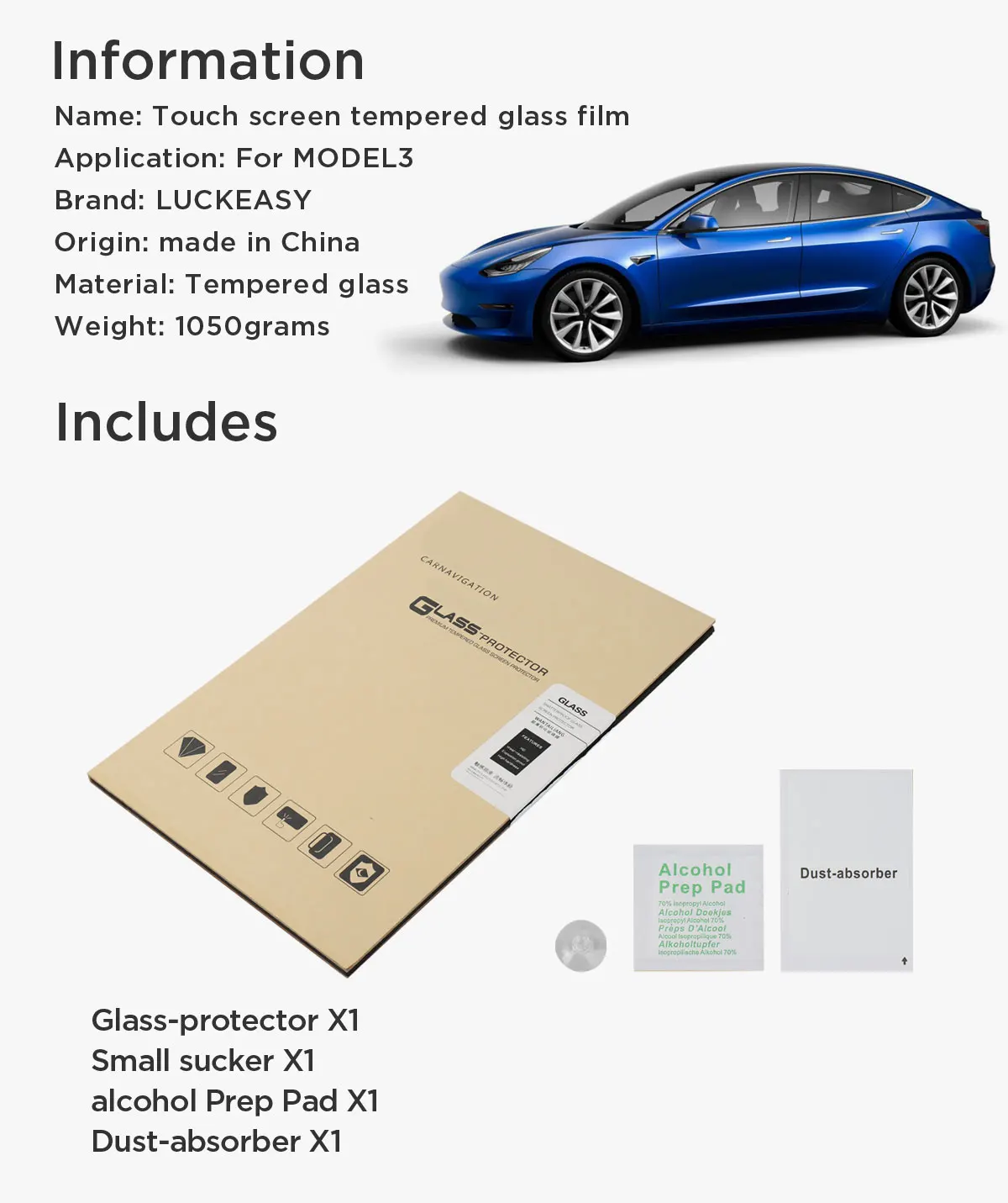 Для Tesla модель 3 1" центр управления сенсорный экран автомобильный навигатор сенсорный экран протектор, P50 P65 P80 P80D 9H закаленное стекло