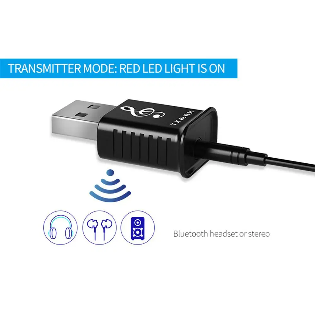 Лидер продаж 2 в 1 USB Bluetooth приемник 5 0 Dongles динамик мышь Музыка Аудио адаптер