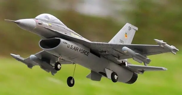 F16 V2 радиоуправляемая модель летательных аппаратов борец с фиксированным