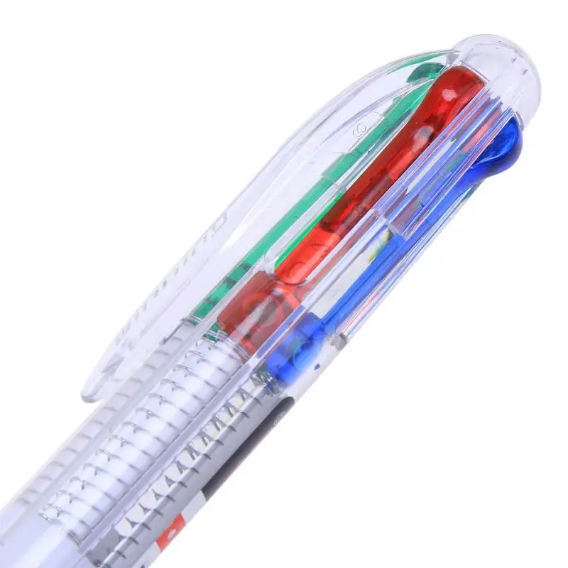 12Pcs 4 Colors Red Blue Black Ball Point Ballpoint Pen For Writing School Office Supplies stationery learning supplie