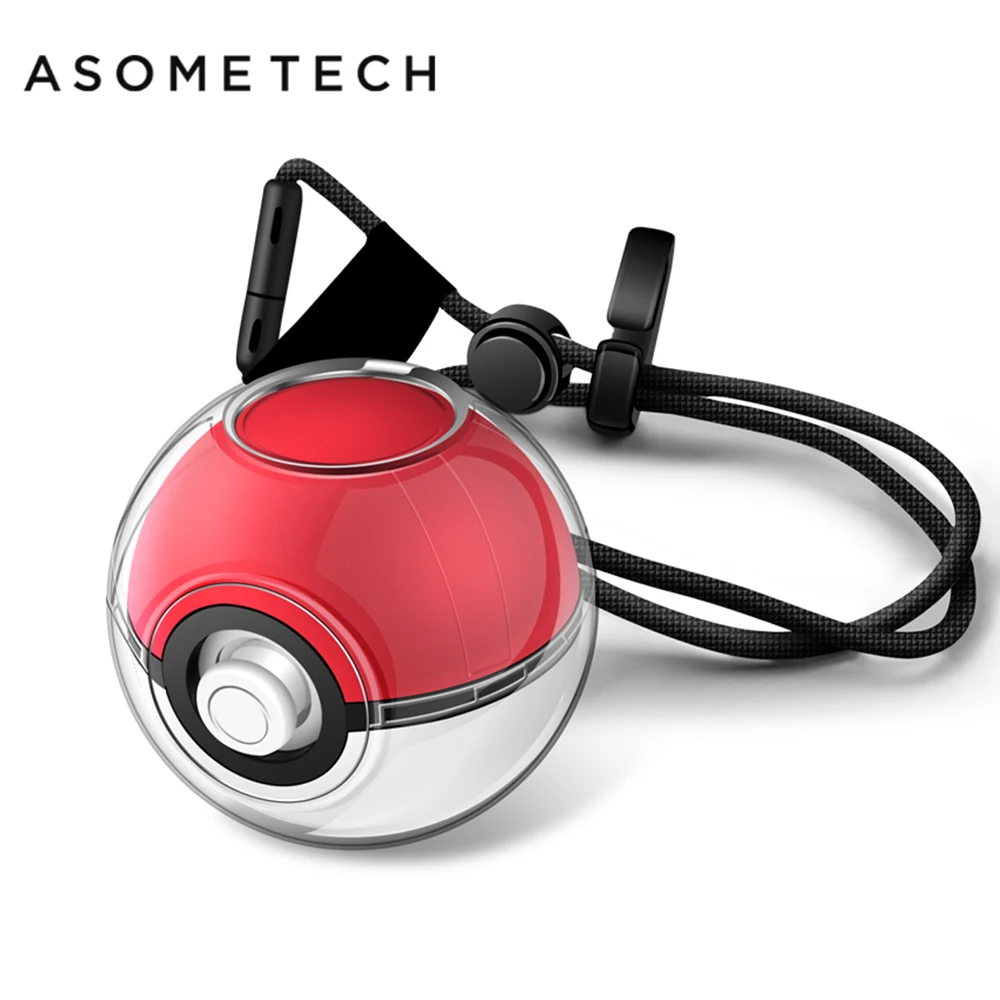 Прозрачный чехол для ПК с кристаллами Poke Ball Plus защитный Nintendo Switch хранения