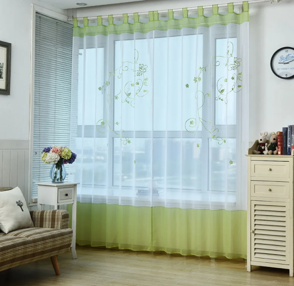Шторы Dormitorio вышитые для гостиной, спальни, тюль для окон, детской ткани, Текстиль для дома, сделано для чтения
